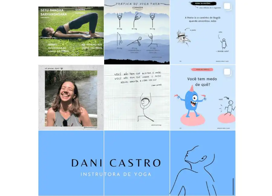 Instagram de Yoga