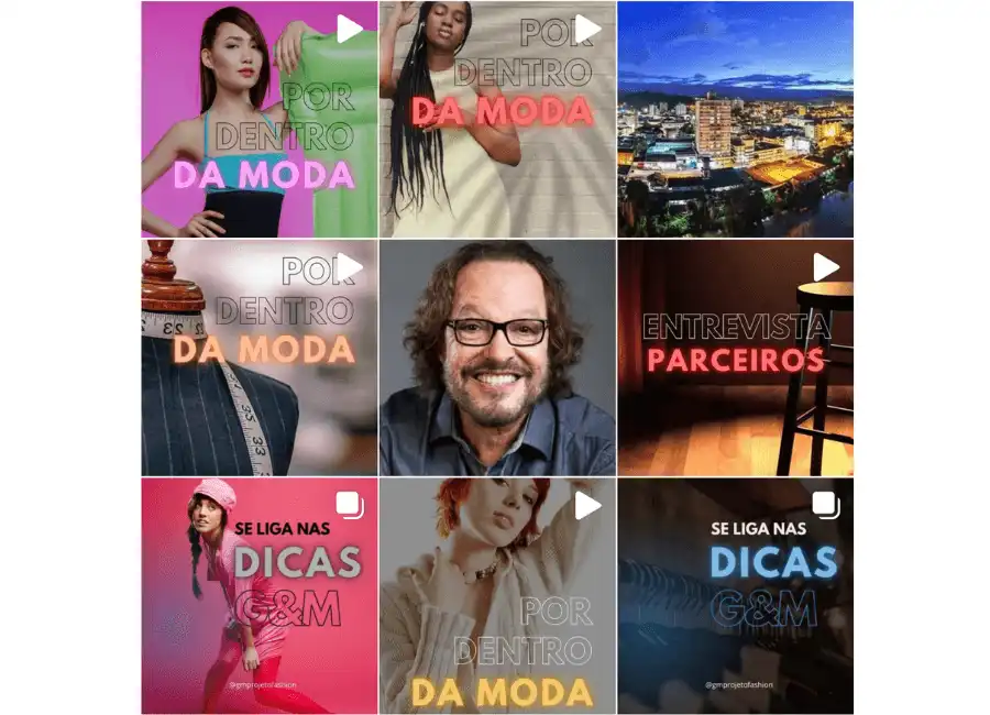 Instagram Agência de Moda - (Foto de Depois)