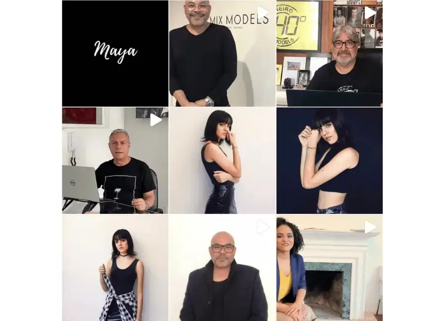 Instagram Agência de Moda - (Foto de Antes)